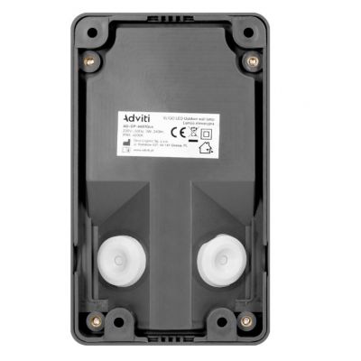 Lampa elewacyjna LED SLIGO 3W 240lm IP65 4000K biała neutralna szary ORNO (AD-OP-6607GL4)